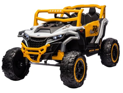 pol pl Pojazd na akumulator M1 Bialo Zolty 4x4 27004 3