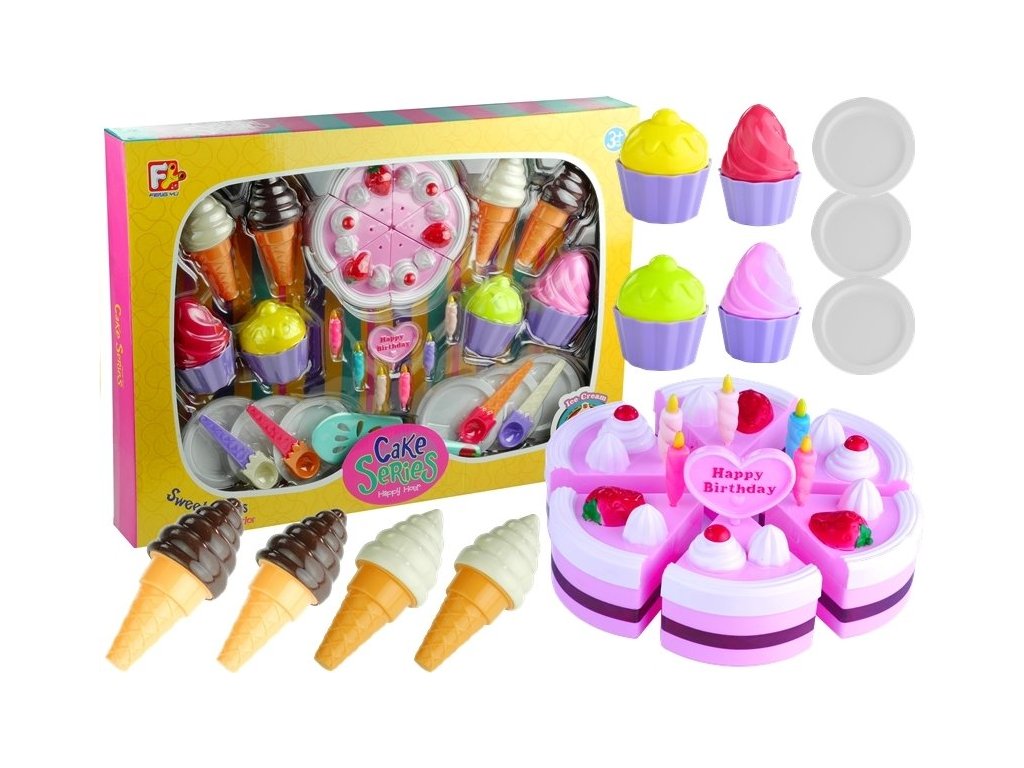 mamido Veľký narodeninovú tortu set 32 kusov
