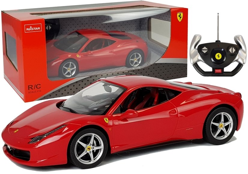 RASTAR RASTAR Auto na diaľkové ovládanie R / C Ferrari Italia 1:14 červené
