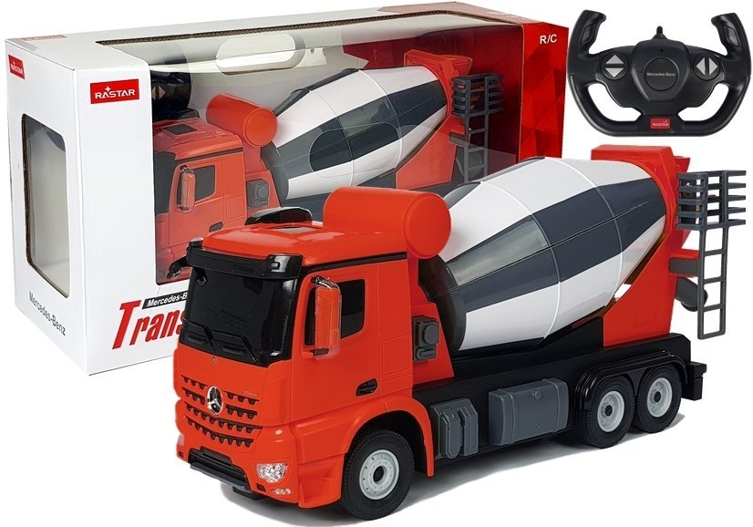 RASTAR RASTAR Auto na diaľkové ovládanie R / C Mercedes Arocs 1:14 červené