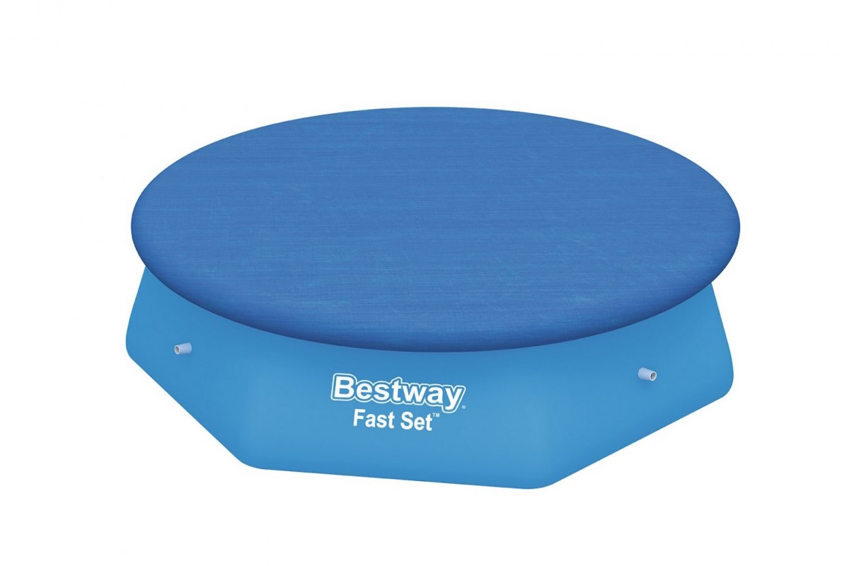 Bestway  Bestway krycia plachta na bazén s golierom kryt 244 cm 58032