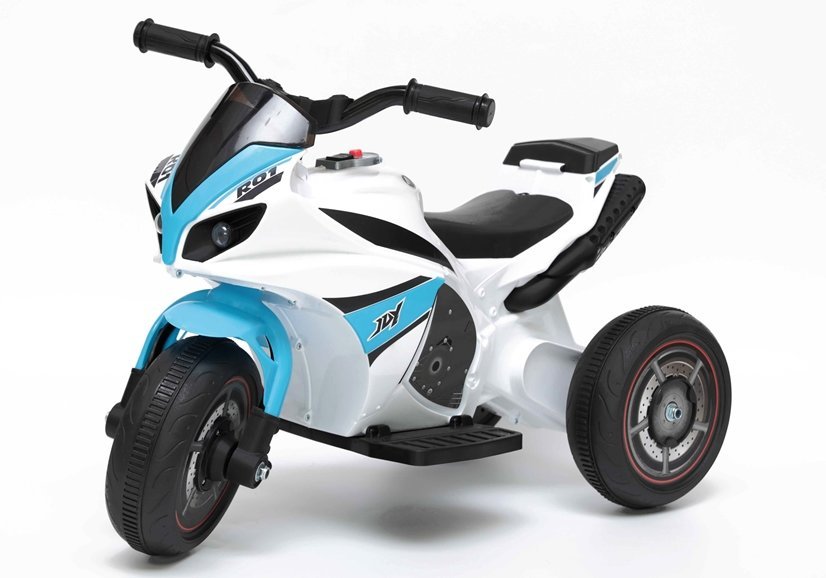 mamido Detská elektrická motorka R01 modrá