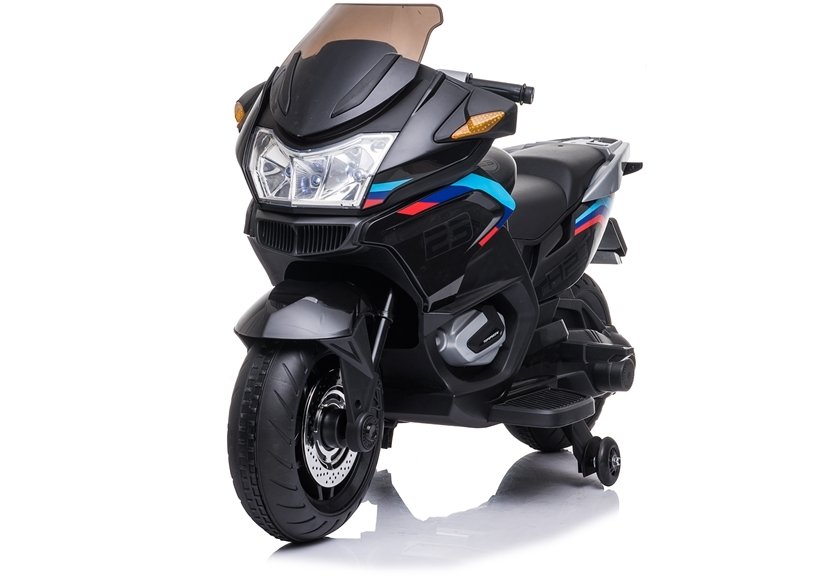 mamido Detská elektrická motorka XMX609 čierna