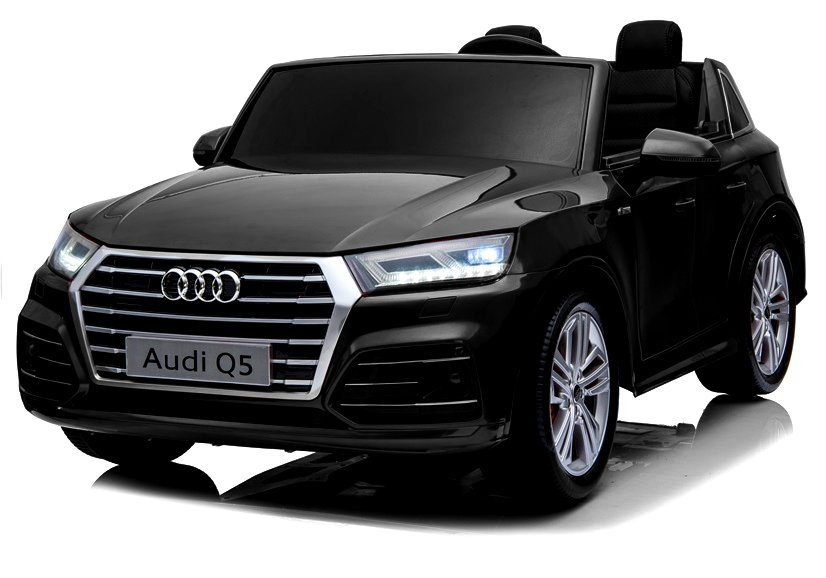 mamido Detské elektrické autíčko Audi Q5 4x4 LCD lakované čierne
