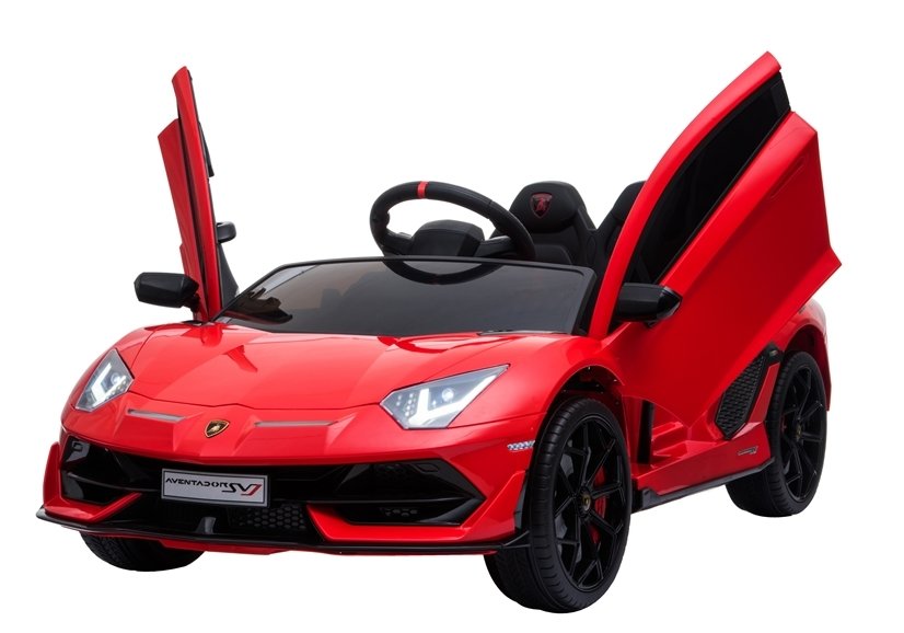 Detské elektrické autíčko Lamborghini Aventador červené
