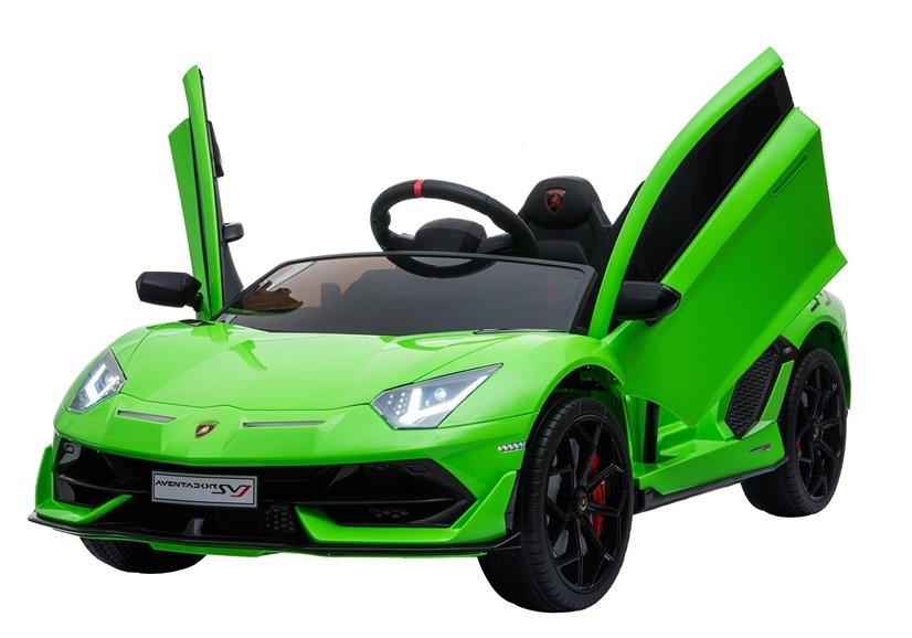 Detské elektrické autíčko Lamborghini Aventador zelené