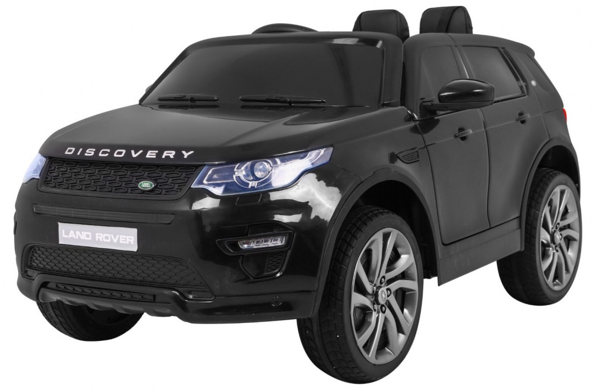 Detské elektrické autíčko Land Rover Discovery čierne