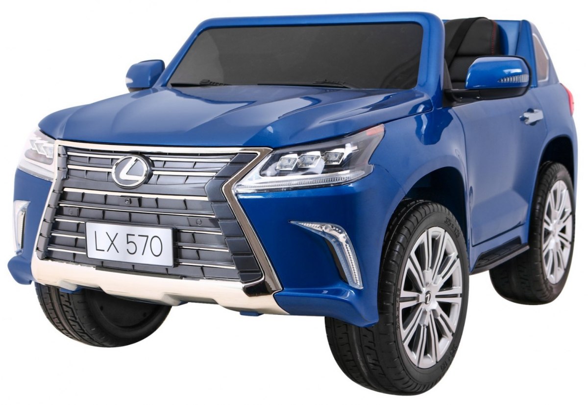 Detské elektrické autíčko Lexus LX 570 lakované modré