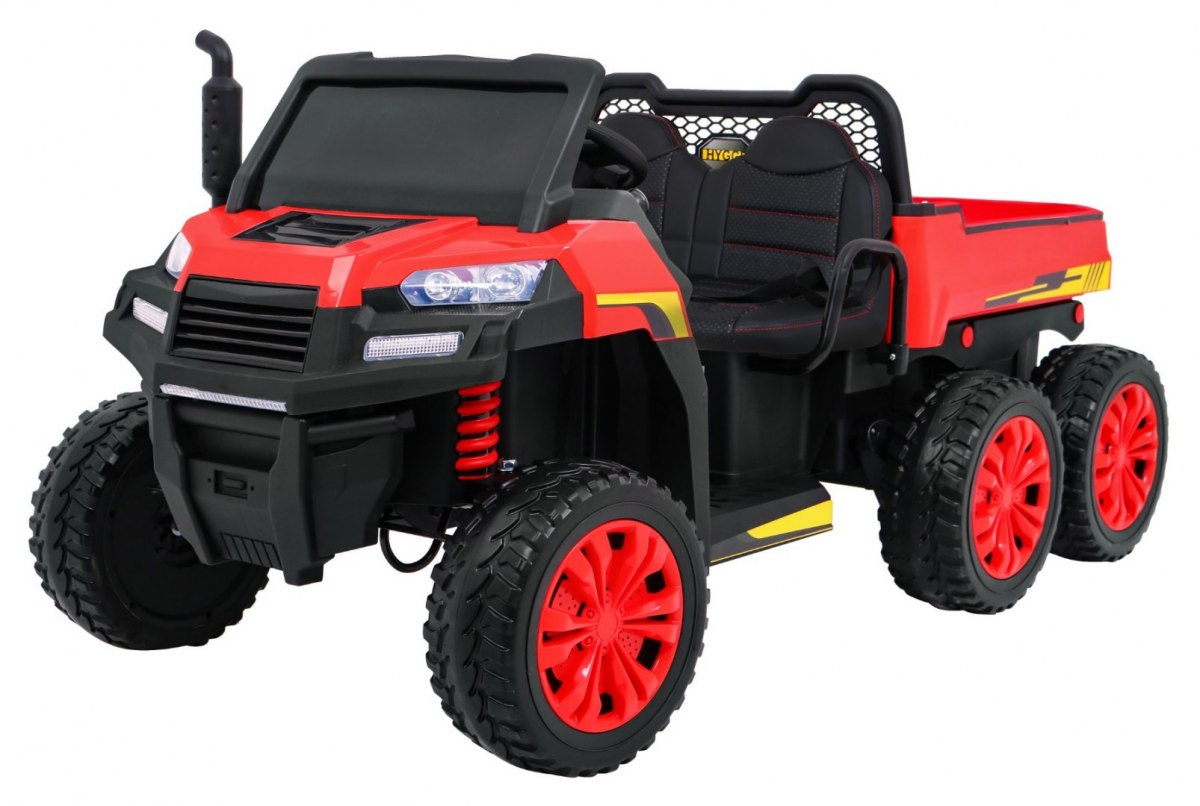 Detské elektrické auto Farmer Truck červené