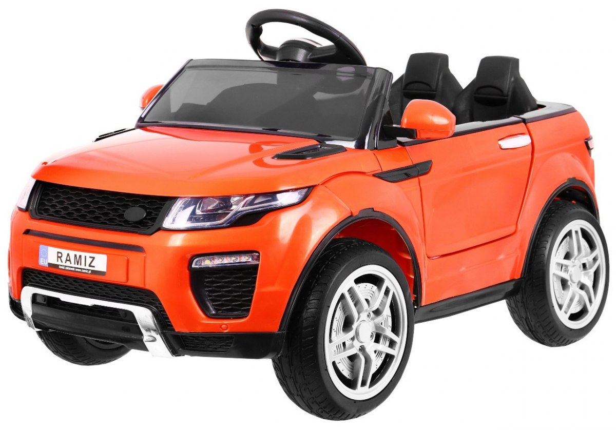 mamido Elektrické autíčko športové Rapid Racer oranžové