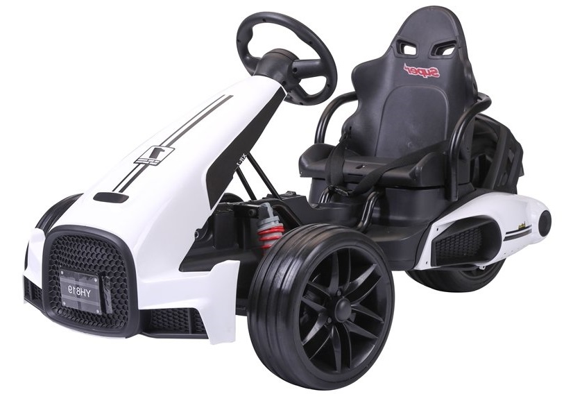 E-shop mamido Detská elektrická motokára Formula 01 biela