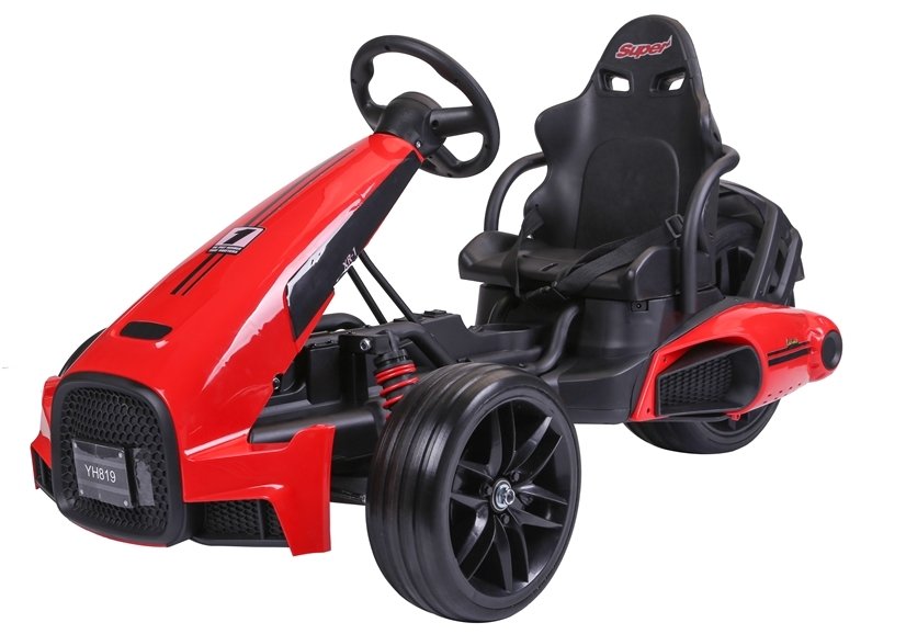 E-shop mamido Detská elektrická motokára Formula 01 červená