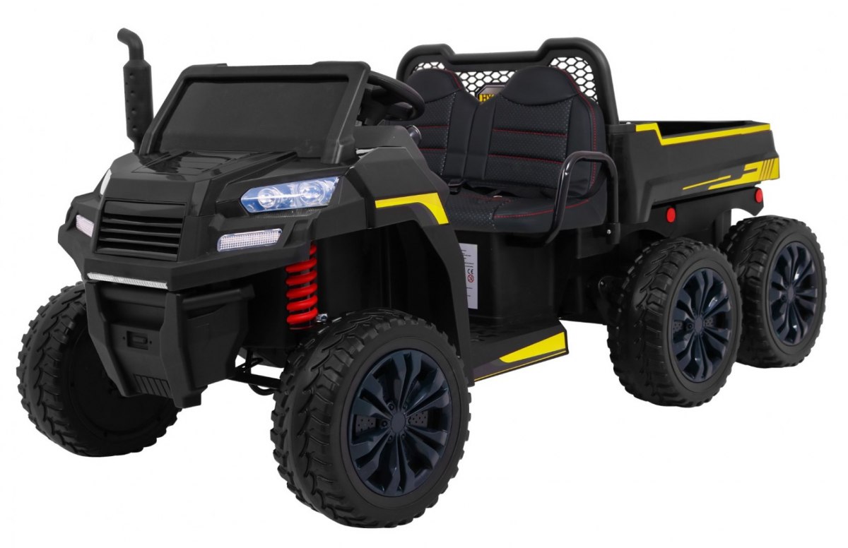 Detské elektrické auto Farmer Truck čierne