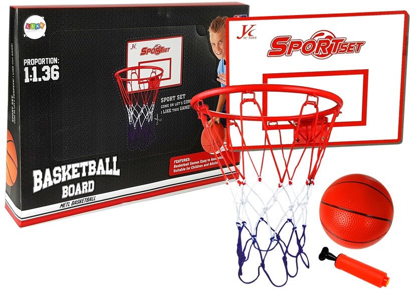 Basketbalový kôš na stenu