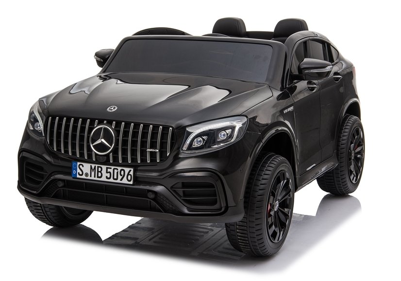 Detské elektrické autíčko Mercedes GLC 63S 4x4 dvojmiestne čierne