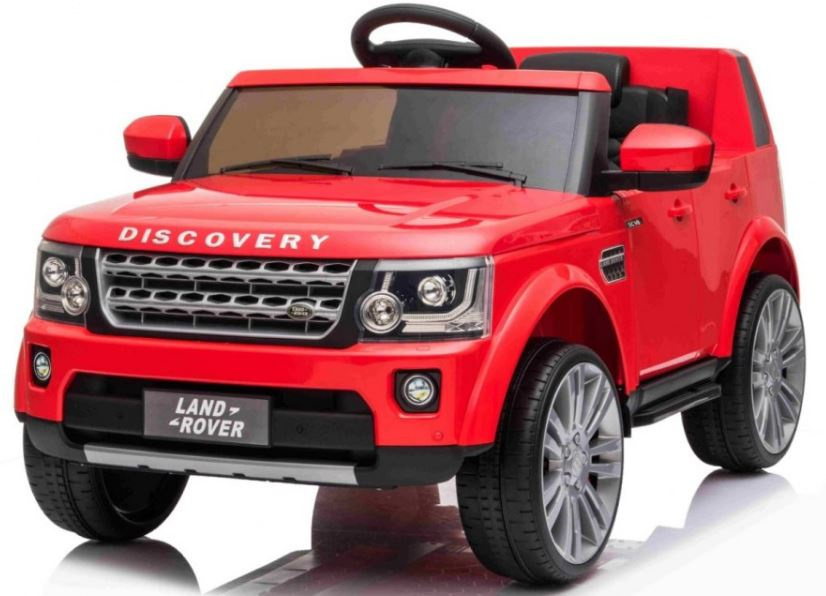 Elektrické autíčko Land Rover Discovery červené