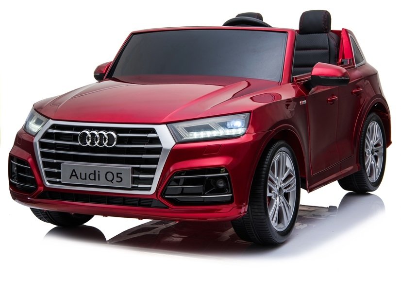 mamido  Detské elektrické autíčko Audi Q5 4x4 LCD lakované červené
