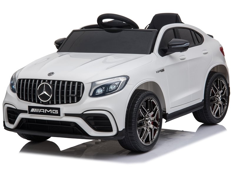 Detské elektrické autíčko Mercedes-Benz GLC 63S 4x4 biele
