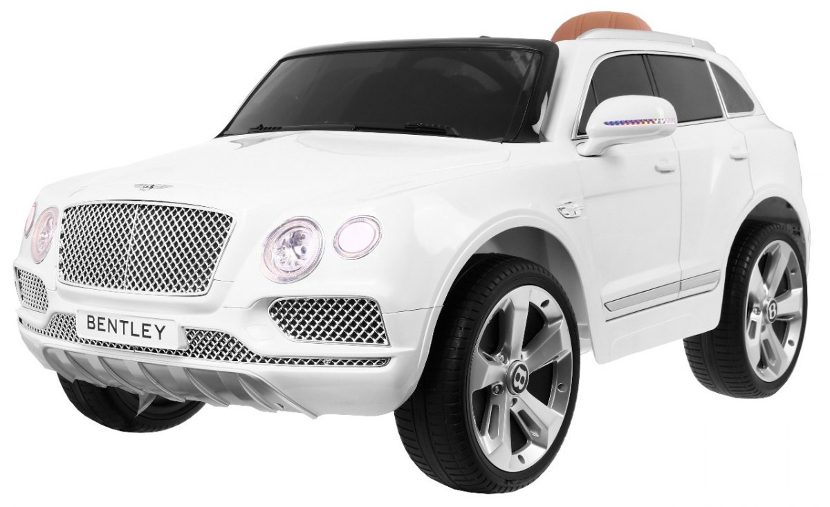 Detské elektrické autíčko Bentley Bentayga biele
