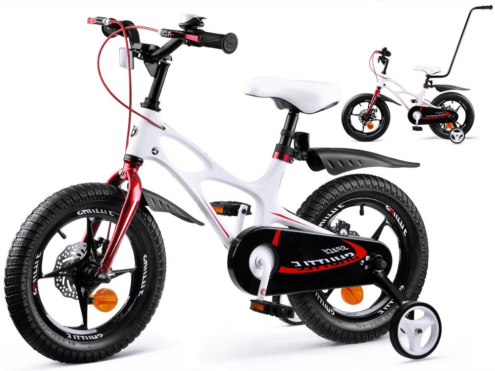Detský bicykel RoyalBaby Space Shuttle 14 "biele