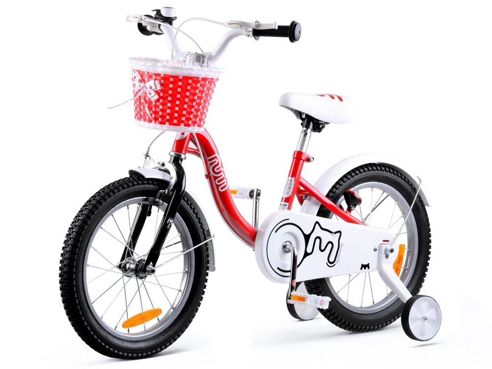 E-shop RoyalBaby Detský bicykel RoyalBaby Chipmunk 16 "s košíkom červené