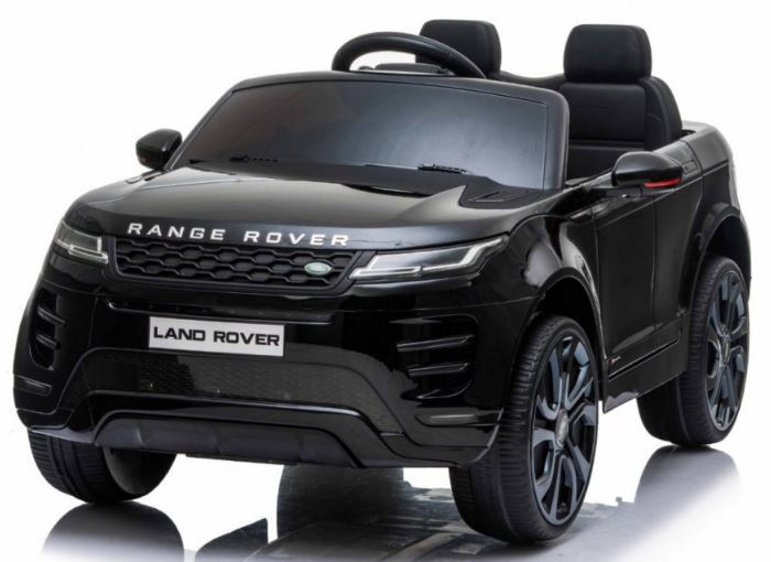 Detské elektrické autíčko Range Rover Evoque čierne