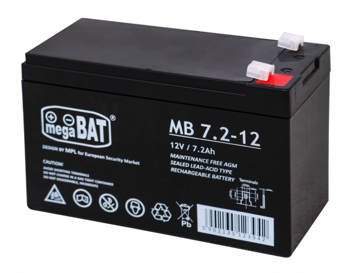 Gélová batéria 12V 7,2Ah