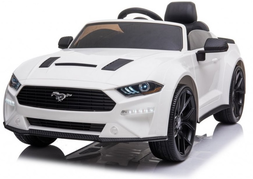 Detské elektrické autíčko Ford Mustang GT biele