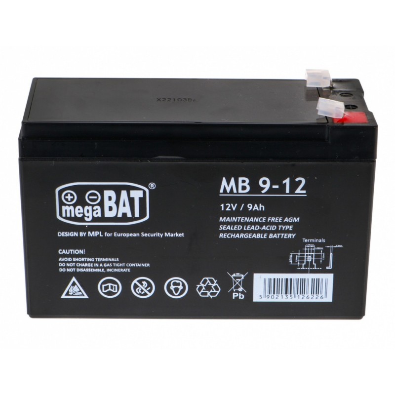 Gélová batéria 12V 9Ah