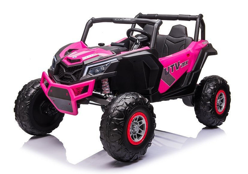 mamido Detské elektrické auto Buggy UTV-MX 4x4 ružové
