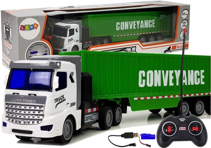 mamido Nákladné auto na diaľkové ovládanie R / C 1:48 zelené