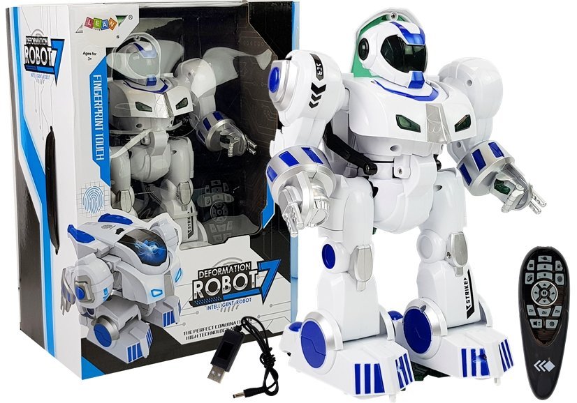 mamido Interaktívny robot K4 na diaľkové ovládanie R / C biely