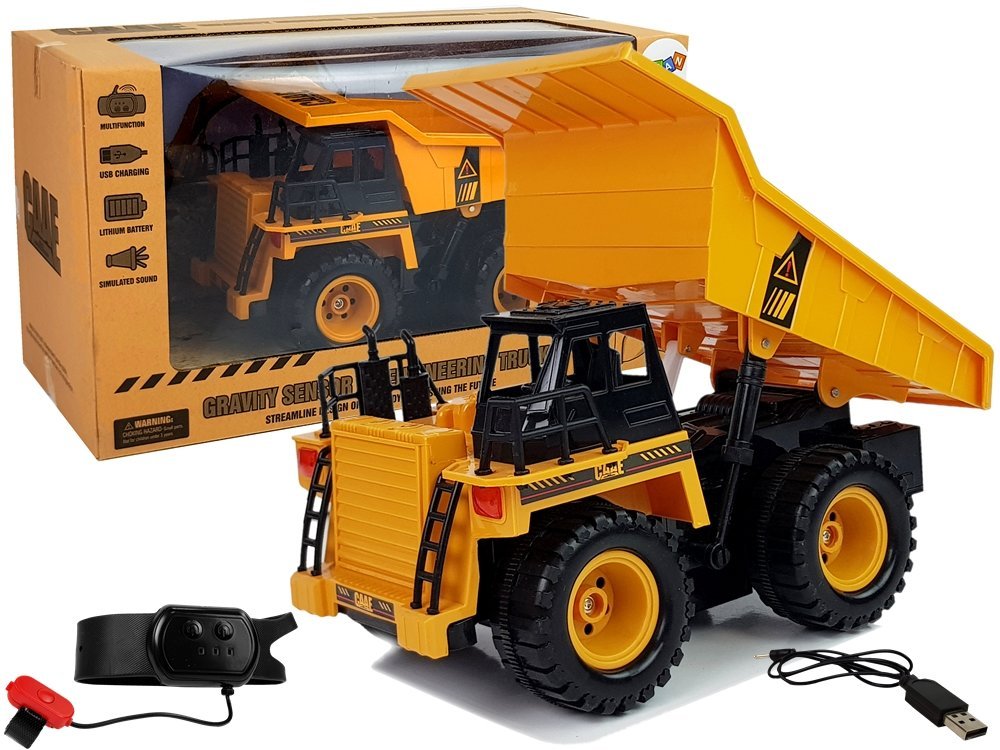 mamido Auto na diaľkové ovládanie sklápač R / C 1:22