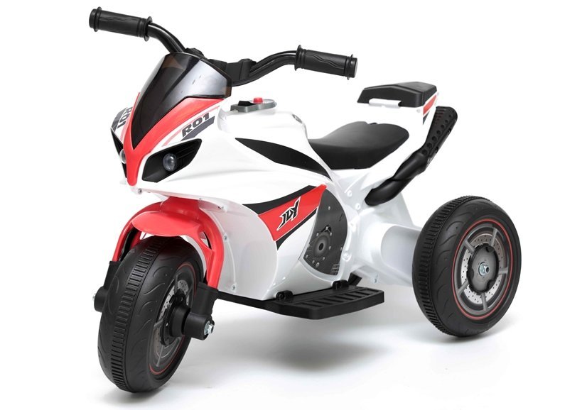 mamido Detská elektrická motorka R01 červená
