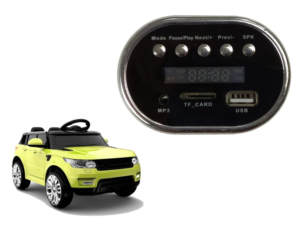 mamido Hudobný panel do elektrického autíčka Land Rapid Racer