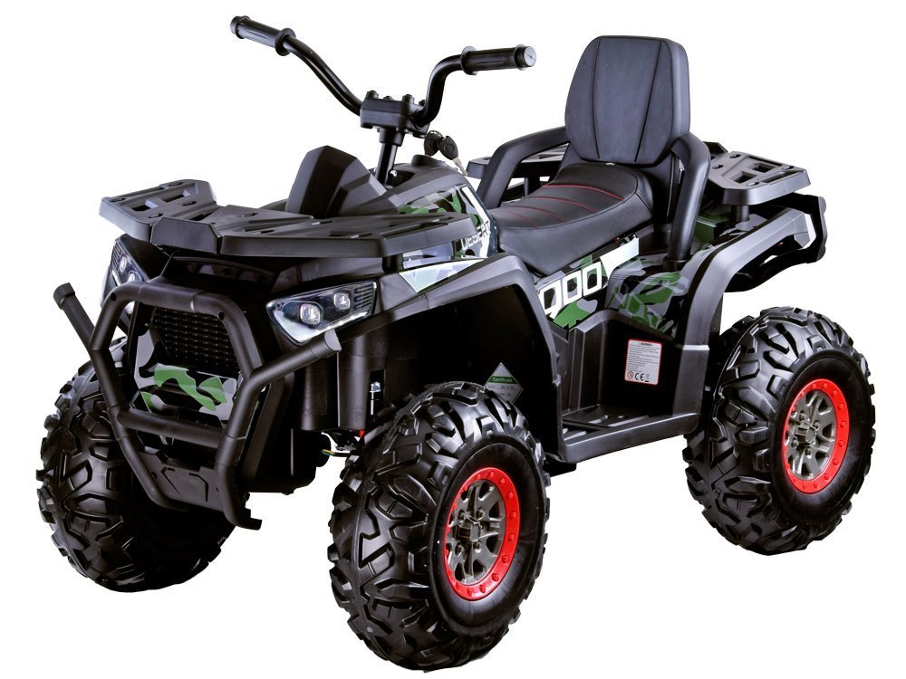 Detská elektrická štvorkolka Terrain Army 4x4 lakovaná maskáčová