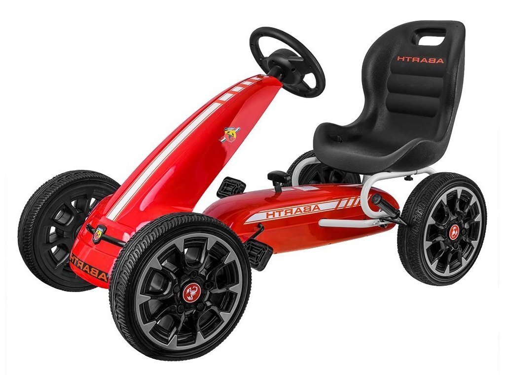 ABARTH šliapací motokára čierna