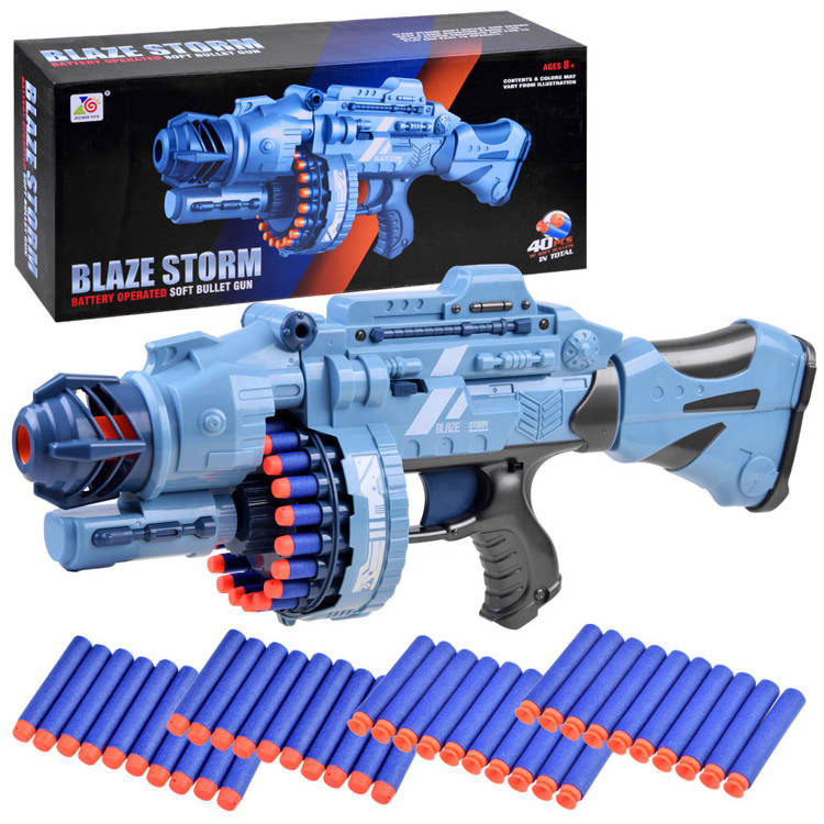 mamido Detský samopal Blaster 40 penových nábojov