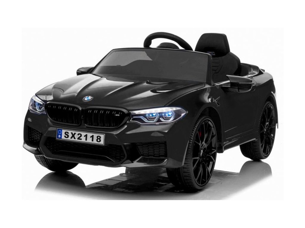 Elektrické autíčko BMW M5 Drift čierne 24V