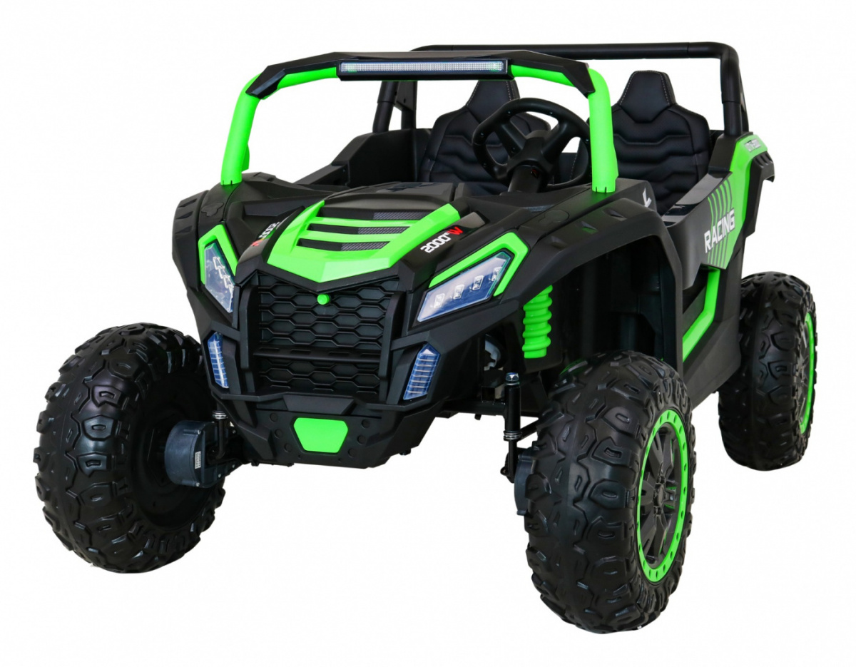 mamido  Elektrické autíčko Buggy UTV 24V 4x200W zelené