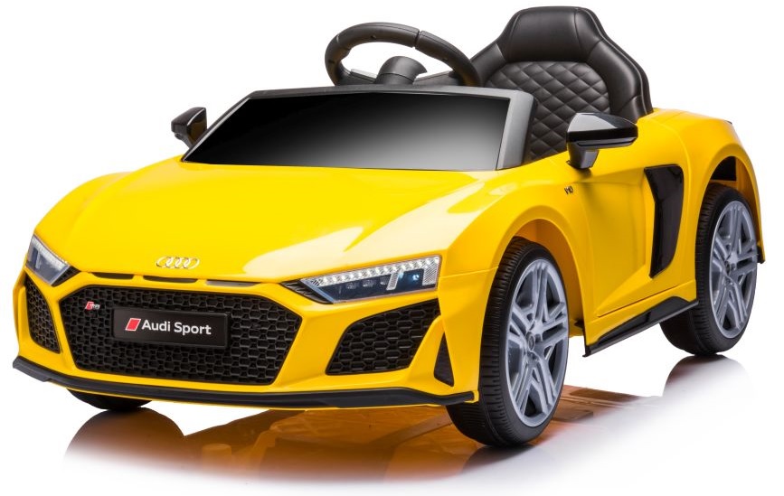 Elektrické autíčko Audi R8 Lift žlté