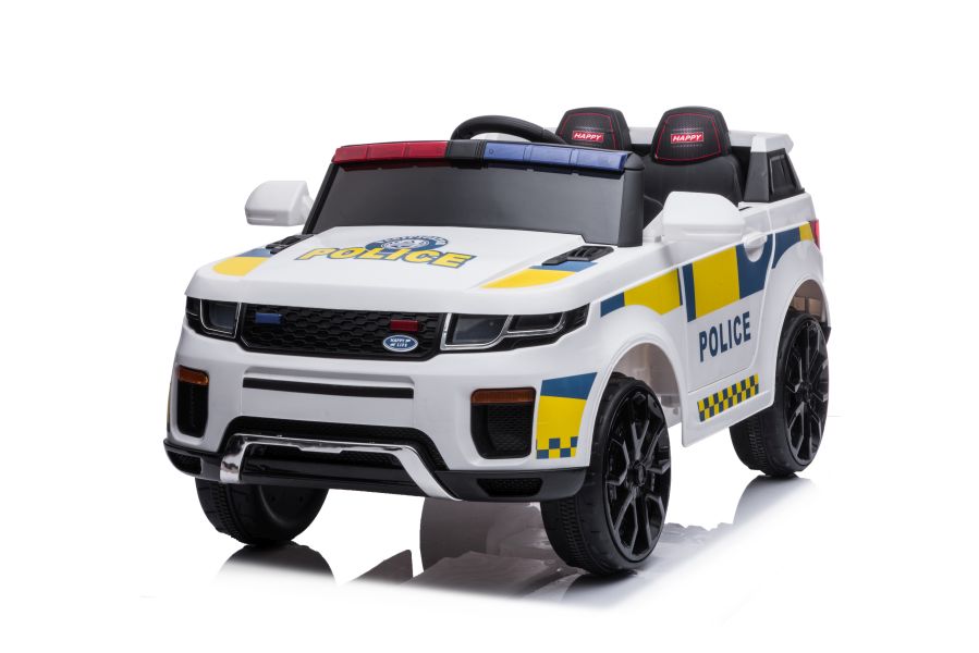 Elektrické autíčko discovery polícia biele