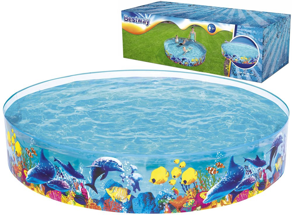 Bestway Detský bazénik Bestway podmorský svet 244x46cm