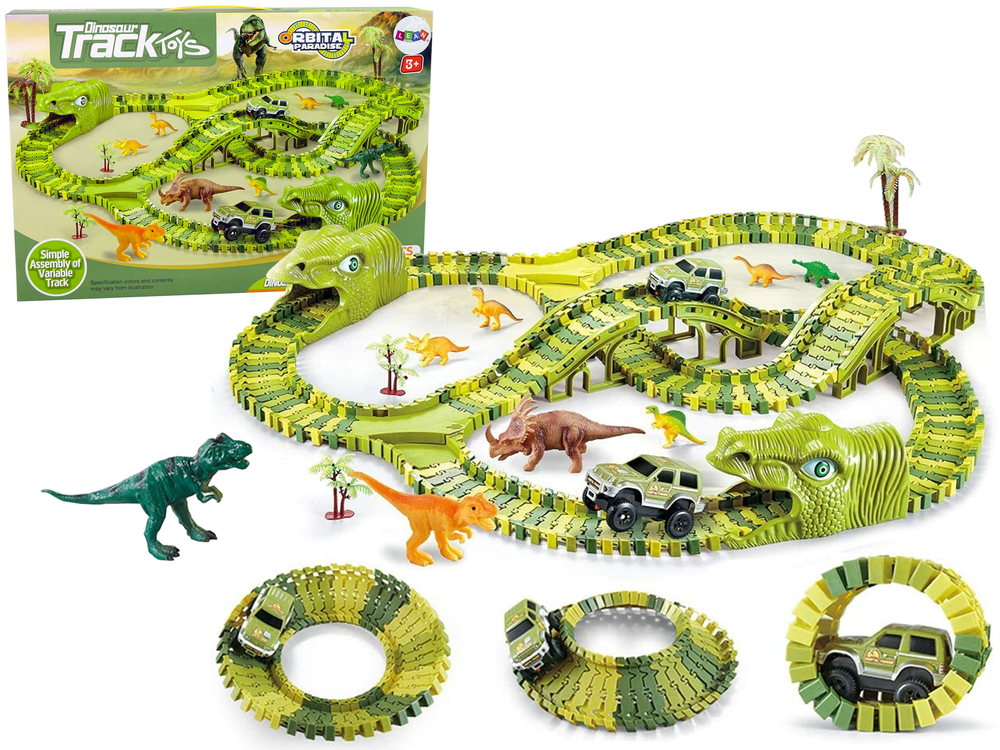 Dinosauria autodráha 240 dielov