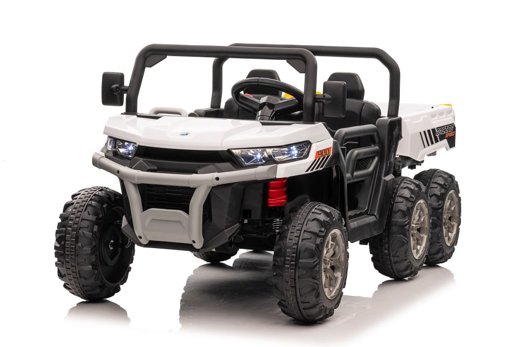 Elektrické autíčko Farmer Truck 24V 2x200W biele