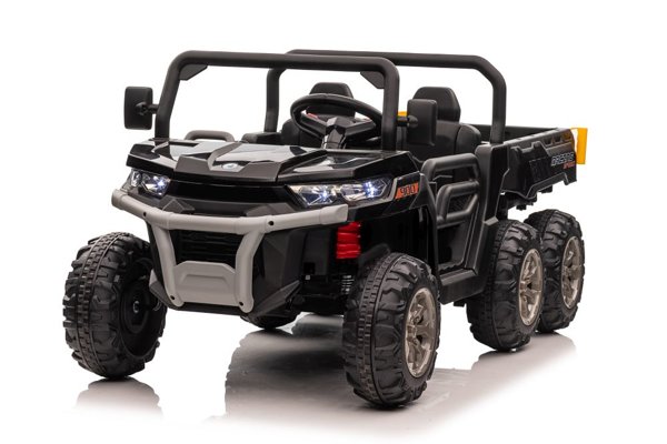Elektrické autíčko Farmer Truck 24V 2x200W čierne