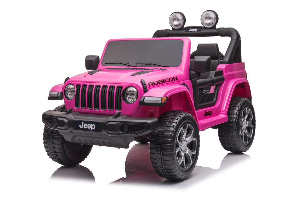 Elektrické autíčko Jeep Wrangler ružové
