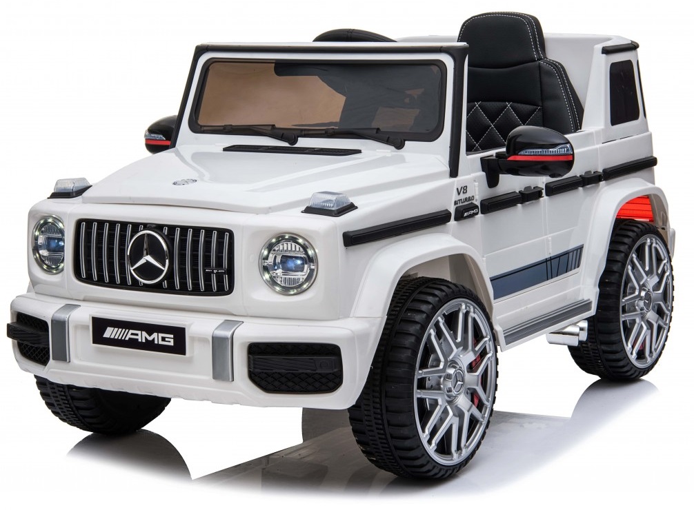 Elektrické autíčko Mercedes G63 AMG biele