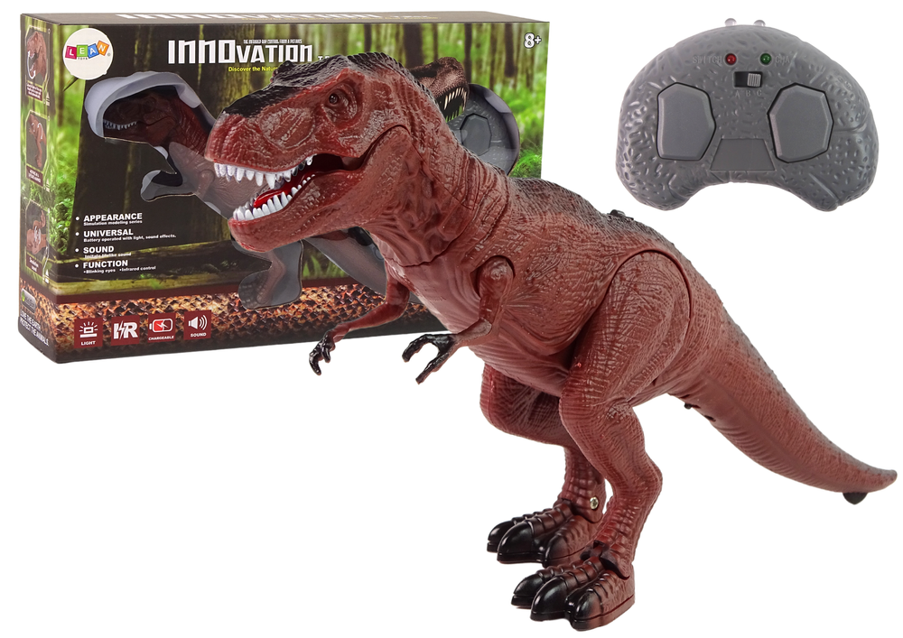 mamido Batériovo napájaný dinosaurus Tyrannosaurus Rex Zvuk na diaľkové ovládanie
