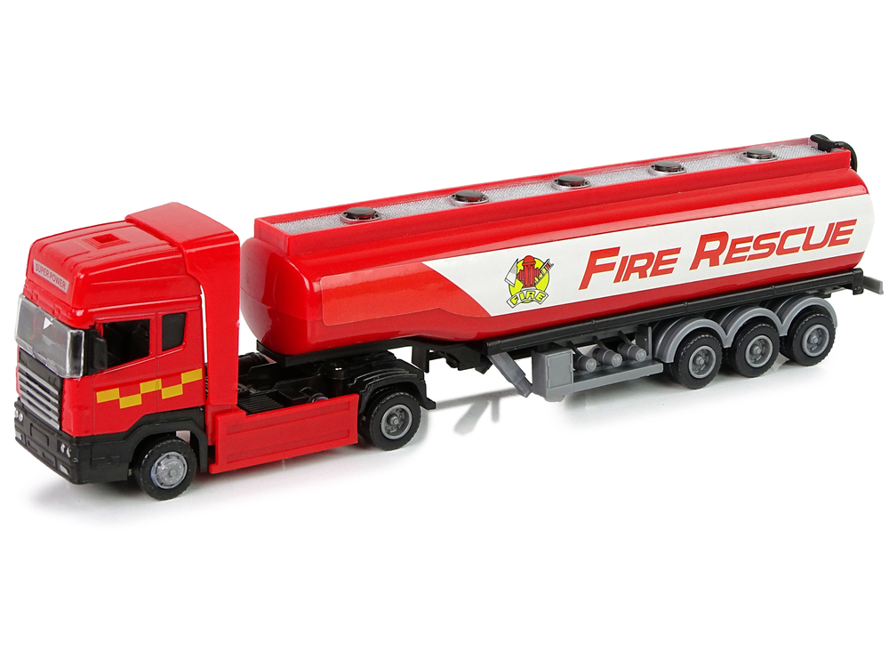 mamido Cisterna nákladných automobilov Red Fire Brigade 30 cm dĺžka